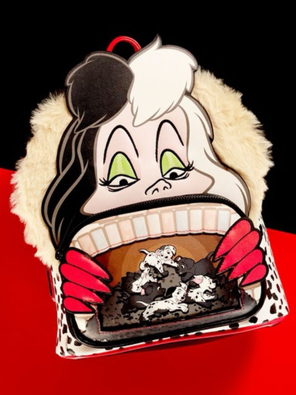 101 Dalmatians Cruella De Villains Scene Mini Backpack